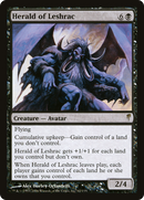 Herald of Leshrac (CSP-062) [Coldsnap] Foil