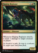 Raging Regisaur (RIX-168) [Rivals of Ixalan] Foil