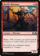 Hostile Minotaur (M19-147) [Core Set 2019] Foil