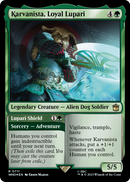 Karvanista, Loyal Lupari (Surge Foil) (WHO-711) [Doctor Who] Foil