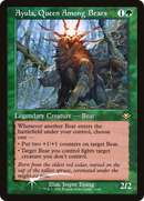 Ayula, Queen Among Bears (Retro Frame) (MH1-019) [Modern Horizons 1 Timeshifts] Etched Foil