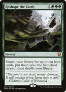 Reshape the Earth (CMR-249) [Commander Legends] Foil