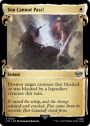You Cannot Pass! (Showcase Scrolls) (LTR-489) [The Lord of the Rings: Tales of Middle-earth] Foil