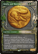 Ghalta and Mavren (Showcase) (MOM-307) [March of the Machine] Foil