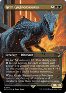Grim Giganotosaurus (Borderless) (REX-011) [Jurassic World Collection] Foil