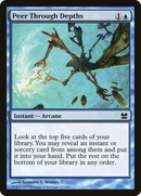 Peer Through Depths (MMA-057) [Modern Masters] Foil