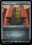 Champion's Helm (Foil Etched) (CMM-601) [Commander Masters] Foil