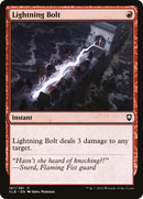 Lightning Bolt (CLB-187) [Commander Legends: Battle for Baldur's Gate] Foil