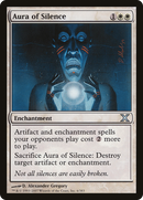 Aura of Silence (10E-006) [Tenth Edition] Foil