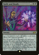 Knife and Death (Galaxy Foil) (UNF-363) [Unfinity] Foil