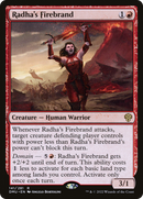 Radha's Firebrand (DMU-141) [Dominaria United] Foil