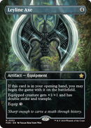 Leyline Axe (Borderless) (FDN-353) [Foundations]