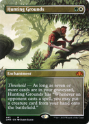 Hunting Grounds (Borderless) (DMR-445) [Dominaria Remastered] Foil