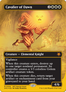 Cavalier of Dawn (Borderless) (First-Place Foil) (SPG-094) [Special Guests] Foil