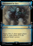 Surrounded by Orcs (Showcase Scrolls) (LTR-524) [The Lord of the Rings: Tales of Middle-earth] Foil