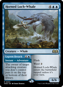 Horned Loch-Whale (PPWOE-053) [Promo Pack: Wilds of Eldraine Promos] Foil