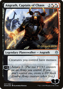 Angrath, Captain of Chaos (PRE-227S) [War of the Spark Promos] Foil