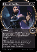 It Doesn't Add Up (Showcase) (MKM-299) [Murders at Karlov Manor] Foil