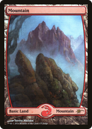 Mountain - Full Art (4) (JDG-04★) [Judge Gift Cards 2014] Foil