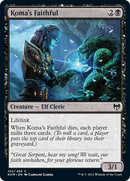 Koma's Faithful (KHM-102) [Kaldheim] Foil