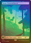 Snow-Covered Forest (1477) (Rainbow Foil) (SLD-1477★) [Secret Lair Drop] Foil