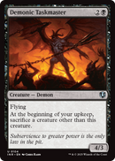 Demonic Taskmaster (INR-104) [Innistrad Remastered] Foil