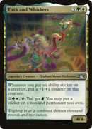 Tusk and Whiskers (Galaxy Foil) (UNF-468) [Unfinity] Foil