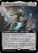 Omarthis, Ghostfire Initiate (Extended Art) (CMM-748) [Commander Masters]