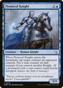 Protocol Knight (MOM-074) [March of the Machine] Foil
