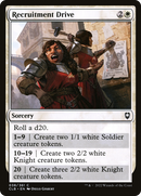 Recruitment Drive (CLB-038) [Commander Legends: Battle for Baldur's Gate] Foil