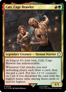 Cait, Cage Brawler (Surge Foil) (PIP-624) [Fallout] Foil