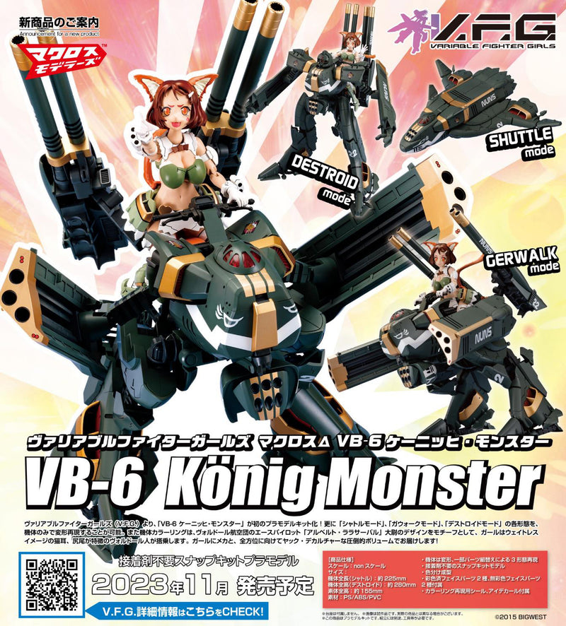 Variable Fighter Girls - VB-6 Konig Monster