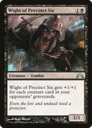 Wight of Precinct Six (GTC-084) [Gatecrash] Foil