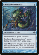Controlled Instincts (CON-023) [Conflux] Foil