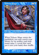 Tribute Mage (Retro Frame) (MH1-010) [Modern Horizons 1 Timeshifts] Etched Foil