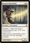 Kitsune Dawnblade (SOK-016) [Saviors of Kamigawa]