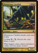Monstrous Carabid (ARB-043) [Alara Reborn]