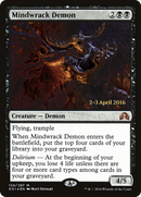 Mindwrack Demon (PRE-124) [Shadows over Innistrad Promos] Foil