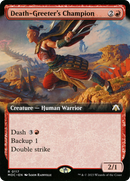 Death-Greeter's Champion (Extended Art) (MOC-117) [March of the Machine Commander]