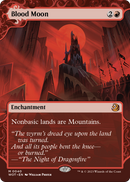 Blood Moon (WOT-040) (Showcase) (Borderless) [Wilds of Eldraine: Enchanting Tales] Foil