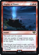 Display of Power (PRE-119) [Tales of Middle-earth Promos] Foil