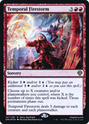Temporal Firestorm (PRE-147) [Dominaria United Promos] Foil