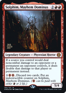 Solphim, Mayhem Dominus (PRE-150) [Phyrexia: All Will Be One Promos] Foil