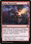 Flame-Blessed Bolt (VOW-158) [Innistrad: Crimson Vow]