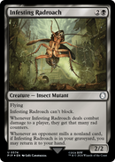 Infesting Radroach (Surge Foil) (PIP-574) [Fallout] Foil
