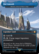 Dol Amroth - Minamo, School at Water's Edge (Surge Foil) (LTC-399) (Borderless) [Tales of Middle-earth Commander] Foil