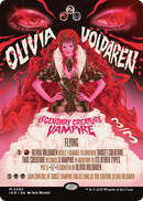 Olivia Voldaren (Showcase) (INR-490) (Borderless) [Innistrad Remastered] Foil