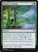 Klothys's Design (THB-176) [Theros Beyond Death] Foil