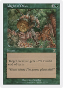 Might of Oaks (7ED-257) [7th Edition] Foil