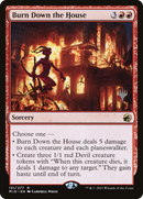 Burn Down the House (PPMID-131P) [Promo Pack: Innistrad: Midnight Hunt Promos] Foil